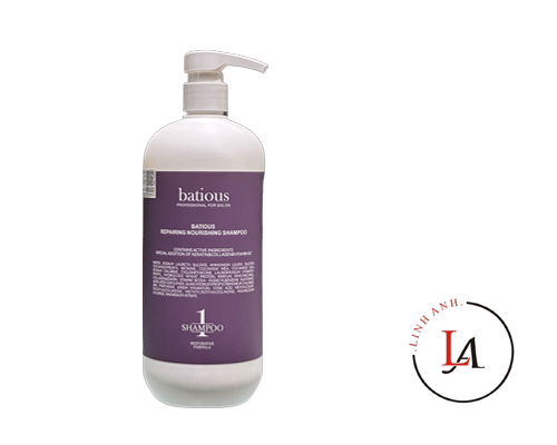 Gội Batious 960ml trắng, xanh, tím